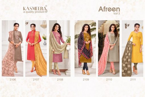 Kayce Kasmeera Afreen Vol 3 Salwar Suit Wholesale Catalog 6 Pcs 8 510x340 - Kayce Kasmeera Afreen Vol 3 Salwar Suit Wholesale Catalog 6 Pcs