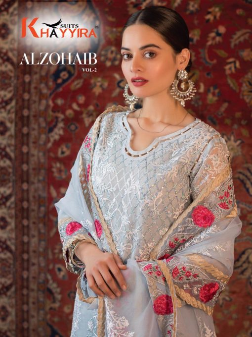 Khayyira Alzohaib Vol 2 Salwar Suit Wholesale Catalog 4 Pcs 1 510x680 - Khayyira Alzohaib Vol 2 Salwar Suit Wholesale Catalog 4 Pcs