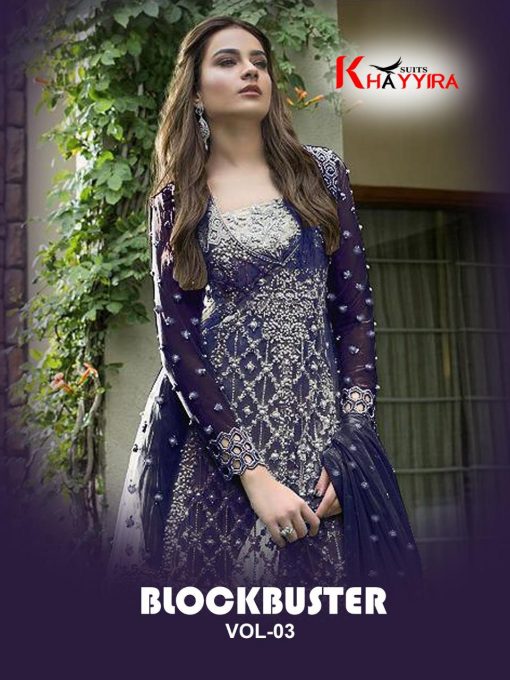 Khayyira Block Buster Vol 3 Salwar Suit Wholesale Catalog 4 Pcs 1 510x680 - Khayyira Block Buster Vol 3 Salwar Suit Wholesale Catalog 4 Pcs