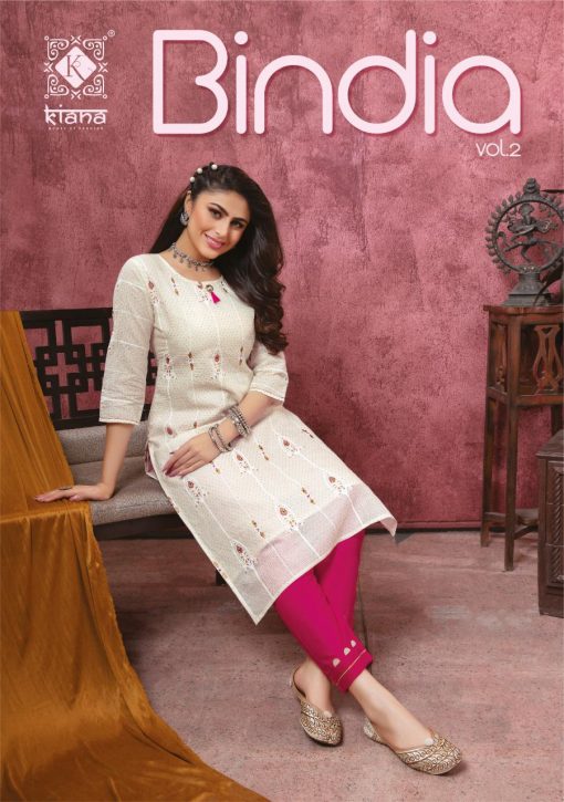 Kiana Bindia Vol 2 Kurti with Pant Wholesale Catalog 8 Pcs 1 510x725 - Kiana Bindia Vol 2 Kurti with Pant Wholesale Catalog 8 Pcs