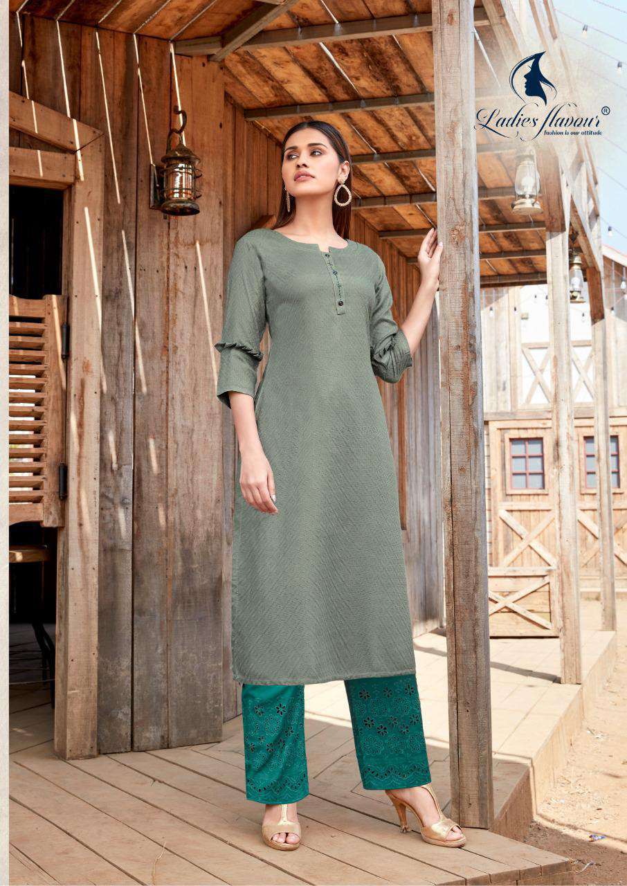 Designer Kurti Palazzo Set | Girls Designer Ethnic Ensemble | The Nesavu –  The Nesavu