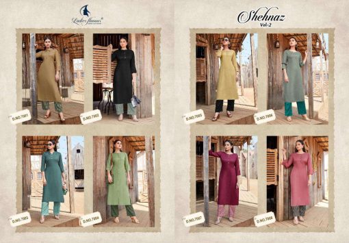 Ladies Flavour Shehnaz Vol 2 Kurti with Palazzo Wholesale Catalog 8 Pcs 18 510x355 - Ladies Flavour Shehnaz Vol 2 Kurti with Palazzo Wholesale Catalog 8 Pcs