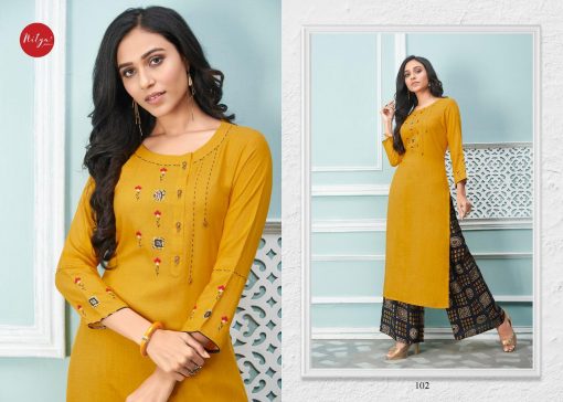 Lt Fabrics Nitya Glory Kurti with Palazzo Pant Wholesale Catalog 8 Pcs 3 510x364 - Lt Fabrics Nitya Glory Kurti with Palazzo Pant Wholesale Catalog 8 Pcs