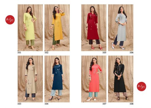 Lt Fabrics Nitya Melody Kurti with Palazzo Wholesale Catalog 8 Pcs 12 510x364 - Lt Fabrics Nitya Melody Kurti with Palazzo Wholesale Catalog 8 Pcs