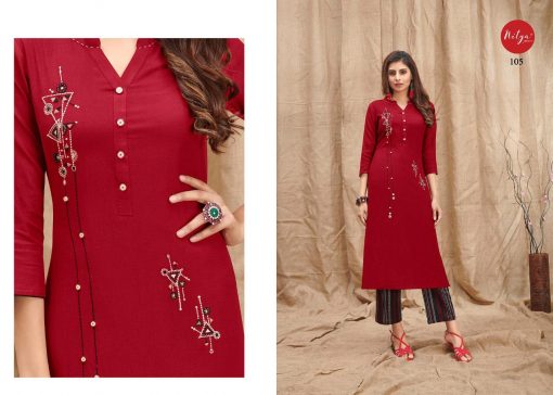 Lt Fabrics Nitya Melody Kurti with Palazzo Wholesale Catalog 8 Pcs 7 510x364 - Lt Fabrics Nitya Melody Kurti with Palazzo Wholesale Catalog 8 Pcs