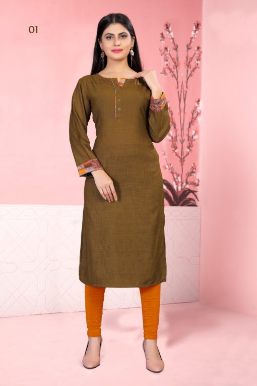 Matuki Nazakat Kurti Wholesale Catalog 8 Pcs 4 510x765 - Matuki Nazakat Kurti Wholesale Catalog 8 Pcs