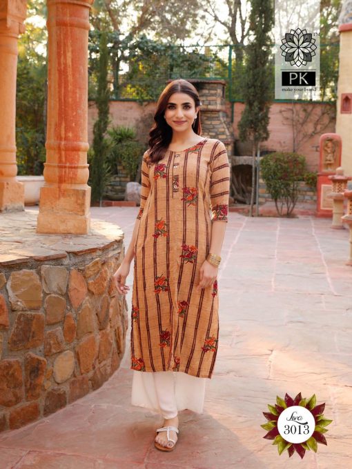 Pk Fashion Liva Vol 3 Kurti Wholesale Catalog 13 Pcs 15 510x680 - Pk Fashion Liva Vol 3 Kurti Wholesale Catalog 13 Pcs