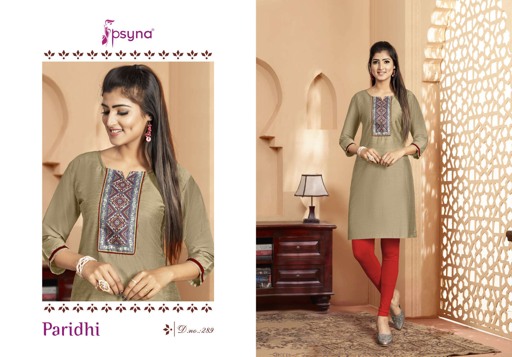 Psyna Paridhi Vol 28 Kurti Wholesale Catalog 10 Pcs 10