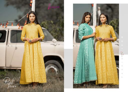 Psyna Pastel Story Kurti Wholesale Catalog 8 Pcs 5 510x369 - Psyna Pastel Story Kurti Wholesale Catalog 8 Pcs