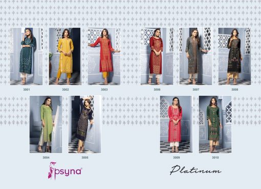 Psyna Platinum Vol 3 Kurti Wholesale Catalog 10 Pcs 13 510x369 - Psyna Platinum Vol 3 Kurti Wholesale Catalog 10 Pcs