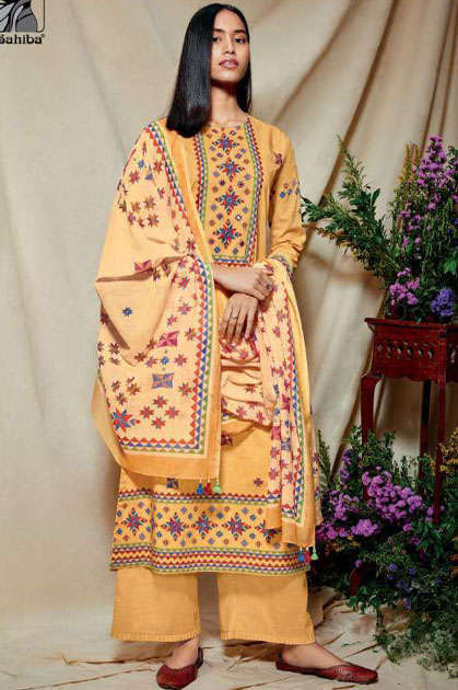 Sahiba Phulkari Salwar Suit Wholesale Catalog 10 Pcs