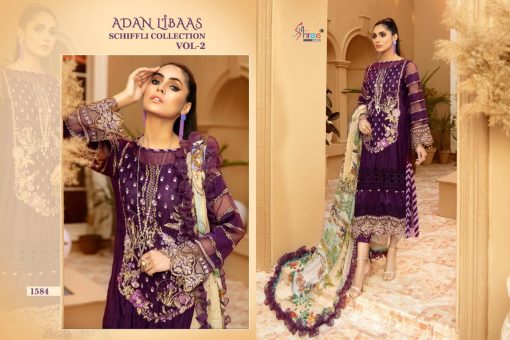 Shree Fabs Adan Libaas Schiffli Collection Vol 2 Salwar Suit Wholesale Catalog 6 Pcs 10 510x340 - Shree Fabs Adan Libaas Schiffli Collection Vol 2 Salwar Suit Wholesale Catalog 6 Pcs