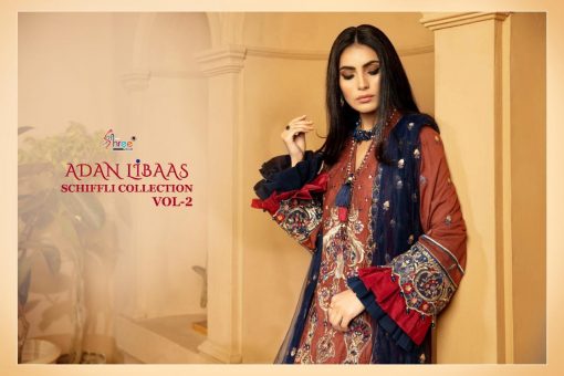 Shree Fabs Adan Libaas Schiffli Collection Vol 2 Salwar Suit Wholesale Catalog 6 Pcs 13 510x340 - Shree Fabs Adan Libaas Schiffli Collection Vol 2 Salwar Suit Wholesale Catalog 6 Pcs