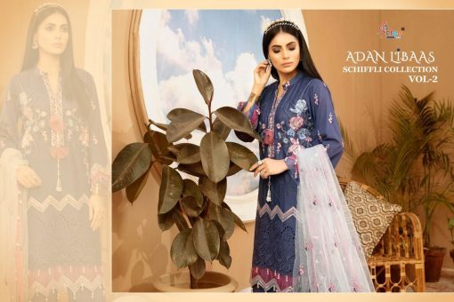 Shree Fabs Adan Libaas Schiffli Collection Vol 2 Salwar Suit Wholesale Catalog 6 Pcs 14 510x340 - Shree Fabs Adan Libaas Schiffli Collection Vol 2 Salwar Suit Wholesale Catalog 6 Pcs