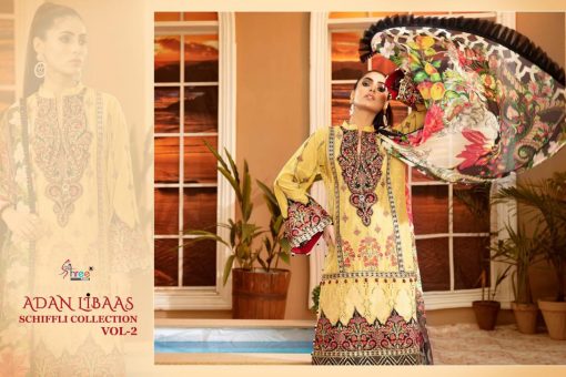 Shree Fabs Adan Libaas Schiffli Collection Vol 2 Salwar Suit Wholesale Catalog 6 Pcs 4 510x340 - Shree Fabs Adan Libaas Schiffli Collection Vol 2 Salwar Suit Wholesale Catalog 6 Pcs