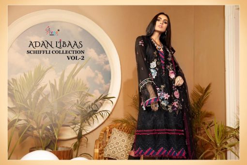 Shree Fabs Adan Libaas Schiffli Collection Vol 2 Salwar Suit Wholesale Catalog 6 Pcs 7 510x340 - Shree Fabs Adan Libaas Schiffli Collection Vol 2 Salwar Suit Wholesale Catalog 6 Pcs