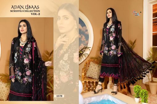 Shree Fabs Adan Libaas Schiffli Collection Vol 2 Salwar Suit Wholesale Catalog 6 Pcs 8 510x340 - Shree Fabs Adan Libaas Schiffli Collection Vol 2 Salwar Suit Wholesale Catalog 6 Pcs