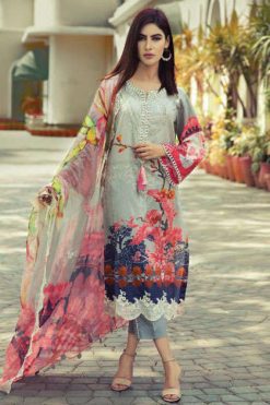 Shree Fabs Al Zohaib Lawn Collection Salwar Suit Wholesale Catalog 8 Pcs