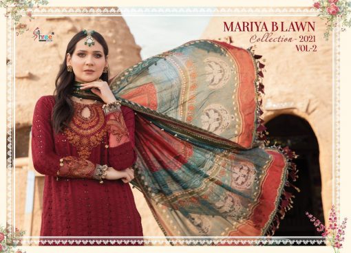 Shree Fabs Mariya B Lawn Collection 2021 Vol 2 Salwar Suit Wholesale Catalog 8 Pcs 6 510x368 - Shree Fabs Mariya B Lawn Collection 2021 Vol 2 Salwar Suit Wholesale Catalog 8 Pcs