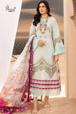 Shree Fabs Noor Schiffli Collection Salwar Suit Wholesale Catalog 4 Pcs