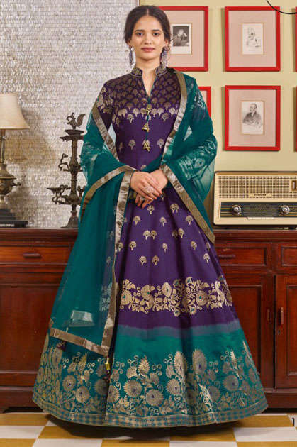 Virasat Muskan Readymade Salwar Suit Wholesale Catalog 4 Pcs