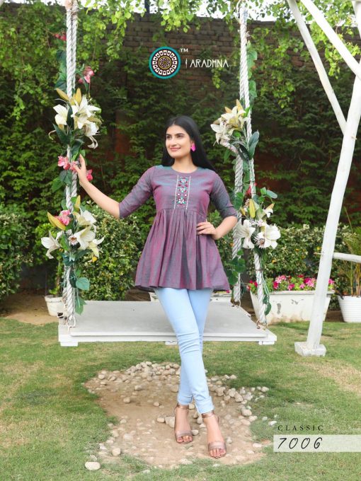 Aradhna Classic Vol 7 Tops Wholesale Catalog 10 Pcs 14 510x680 - Aradhna Classic Vol 7 Tops Wholesale Catalog 10 Pcs