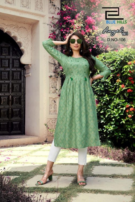 Blue Hills Angel Vol 1 Kurti Wholesale Catalog 7 Pcs 1 510x765 - Blue Hills Angel Vol 1 Kurti Wholesale Catalog 7 Pcs