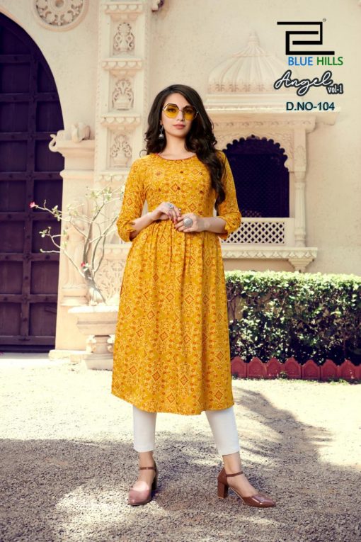 Blue Hills Angel Vol 1 Kurti Wholesale Catalog 7 Pcs 3 510x765 - Blue Hills Angel Vol 1 Kurti Wholesale Catalog 7 Pcs