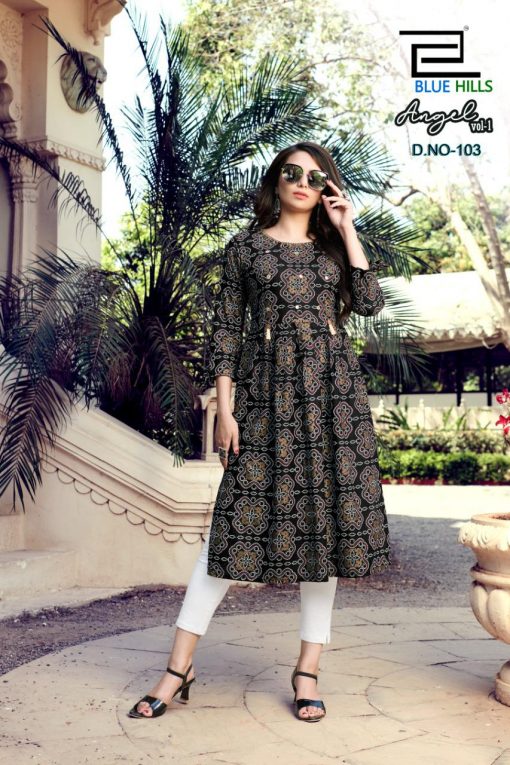 Blue Hills Angel Vol 1 Kurti Wholesale Catalog 7 Pcs 7 510x765 - Blue Hills Angel Vol 1 Kurti Wholesale Catalog 7 Pcs