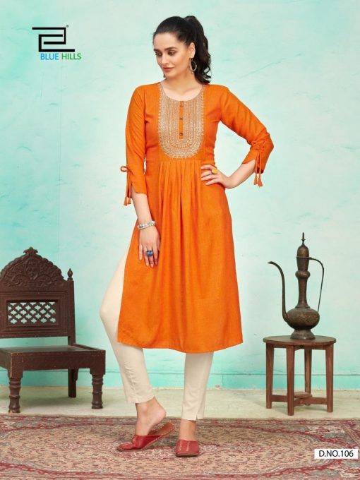 Blue Hills Lilly Kurti Wholesale Catalog 8 Pcs 1 510x680 - Blue Hills Lilly Kurti Wholesale Catalog 8 Pcs