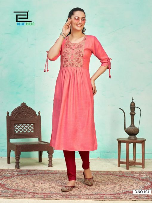 Blue Hills Lilly Kurti Wholesale Catalog 8 Pcs 2 510x680 - Blue Hills Lilly Kurti Wholesale Catalog 8 Pcs