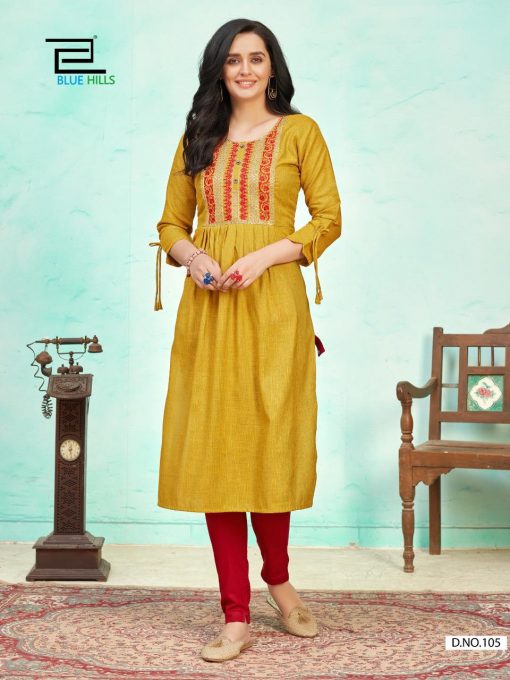 Blue Hills Lilly Kurti Wholesale Catalog 8 Pcs 8 510x680 - Blue Hills Lilly Kurti Wholesale Catalog 8 Pcs