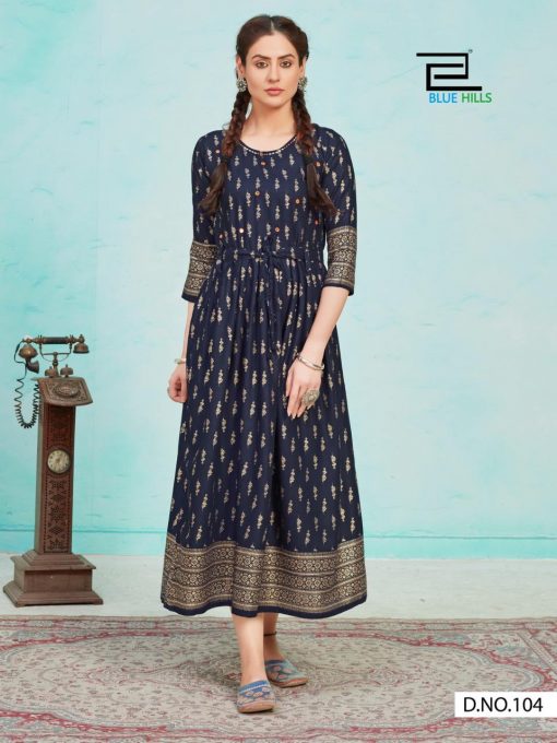 Blue Hills Mari Gold Vol 1 Kurti Wholesale Catalog 5 Pcs 2 510x680 - Blue Hills Mari Gold Vol 1 Kurti Wholesale Catalog 5 Pcs