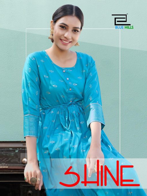 Blue Hills Shine Kurti Wholesale Catalog 10 Pcs 10 510x680 - Blue Hills Shine Kurti Wholesale Catalog 10 Pcs