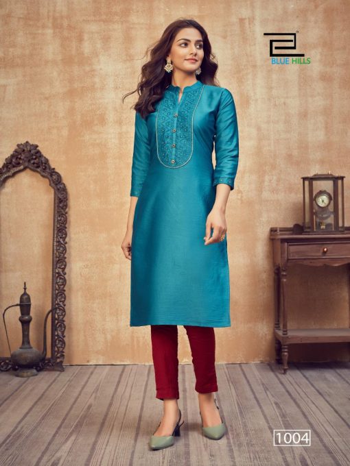 Blue Hills Solid Vol 1 Kurti Wholesale Catalog 8 Pcs 4 510x680 - Blue Hills Solid Vol 1 Kurti Wholesale Catalog 8 Pcs