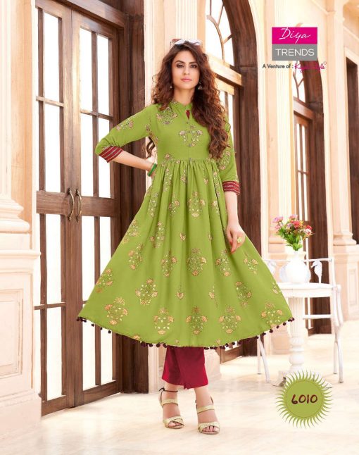 Diya Trends Ethnicity Vol 6 by Kajal Style Kurti Wholesale Catalog 10 Pcs 13 510x646 - Diya Trends Ethnicity Vol 6 by Kajal Style Kurti Wholesale Catalog 10 Pcs