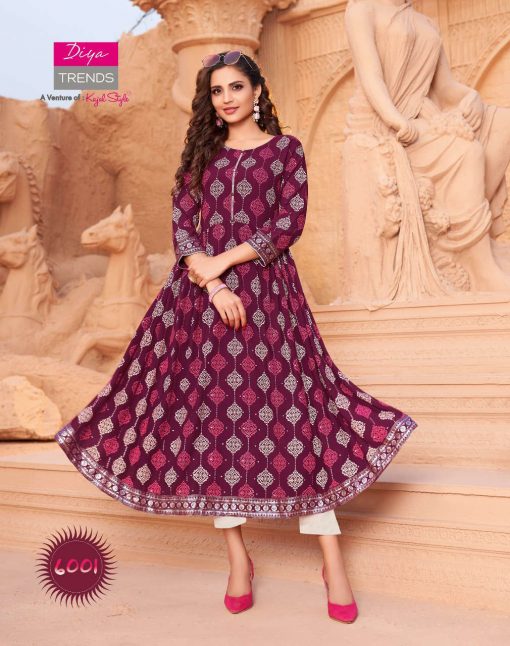 Diya Trends Ethnicity Vol 6 by Kajal Style Kurti Wholesale Catalog 10 Pcs 2 510x646 - Diya Trends Ethnicity Vol 6 by Kajal Style Kurti Wholesale Catalog 10 Pcs