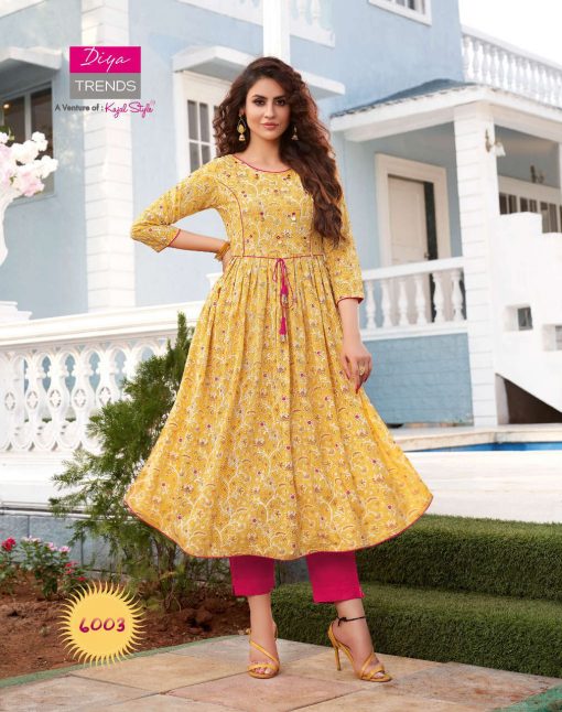 Diya Trends Ethnicity Vol 6 by Kajal Style Kurti Wholesale Catalog 10 Pcs 5 510x646 - Diya Trends Ethnicity Vol 6 by Kajal Style Kurti Wholesale Catalog 10 Pcs