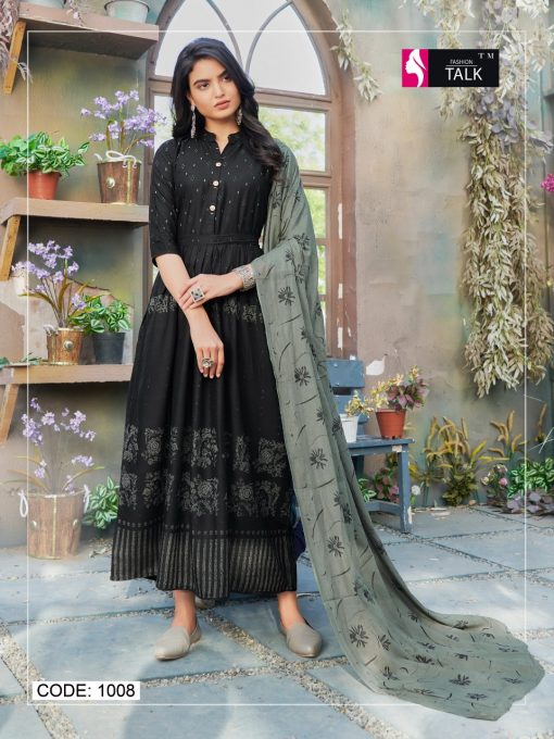 Fashion Talk Cocktail Vol 1 Kurti with Dupatta Wholesale Catalog 8 Pcs 10 510x680 - Fashion Talk Cocktail Vol 1 Kurti with Dupatta Wholesale Catalog 8 Pcs