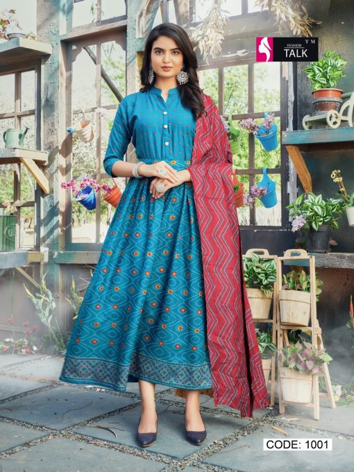 Fashion Talk Cocktail Vol 1 Kurti with Dupatta Wholesale Catalog 8 Pcs 16 510x680 - Fashion Talk Cocktail Vol 1 Kurti with Dupatta Wholesale Catalog 8 Pcs