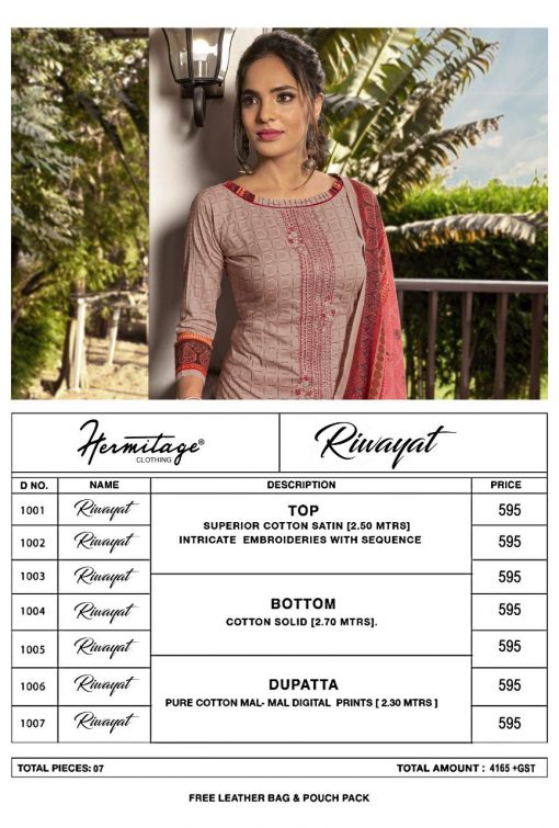 Hermitage Clothing Riwayat Salwar Suit Wholesale Catalog 7 Pcs 8 510x755 - Hermitage Clothing Riwayat Salwar Suit Wholesale Catalog 7 Pcs