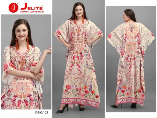 Jelite Afreen Kaftans Kurti Wholesale Catalog 8 Pcs 1 510x383 - Jelite Afreen Kaftans Kurti Wholesale Catalog 8 Pcs