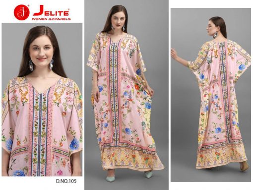 Jelite Afreen Kaftans Kurti Wholesale Catalog 8 Pcs 4 510x383 - Jelite Afreen Kaftans Kurti Wholesale Catalog 8 Pcs