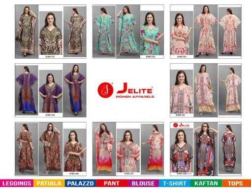 Jelite Afreen Kaftans Kurti Wholesale Catalog 8 Pcs 9 510x383 - Jelite Afreen Kaftans Kurti Wholesale Catalog 8 Pcs