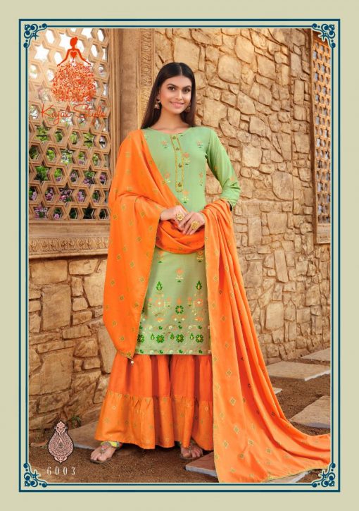 Kajal Style Gulzar Vol 6 Kurti with Dupatta Bottom Wholesale Catalog 8 Pcs 4 510x725 - Kajal Style Gulzar Vol 6 Kurti with Dupatta Bottom Wholesale Catalog 8 Pcs