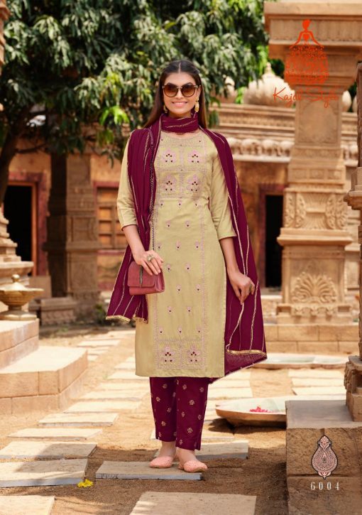 Kajal Style Gulzar Vol 6 Kurti with Dupatta Bottom Wholesale Catalog 8 Pcs 5 510x725 - Kajal Style Gulzar Vol 6 Kurti with Dupatta Bottom Wholesale Catalog 8 Pcs