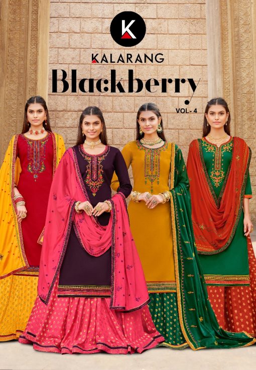 Kalarang Black Berry Vol 4 by Kessi Salwar Suit Wholesale Catalog 4 Pcs 1 510x737 - Kalarang Black Berry Vol 4 by Kessi Salwar Suit Wholesale Catalog 4 Pcs