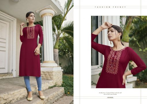 Kalaroop Lily Vol 19 by Kajree Kurti Wholesale Catalog 8 Pcs 9 510x360 - Kalaroop Lily Vol 19 by Kajree Kurti Wholesale Catalog 8 Pcs