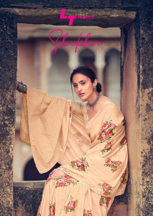 Kashvi Shikha by Lt Fabrics Saree Sari Wholesale Catalog 10 Pcs 1 510x720 - Kashvi Shikha by Lt Fabrics Saree Sari Wholesale Catalog 10 Pcs