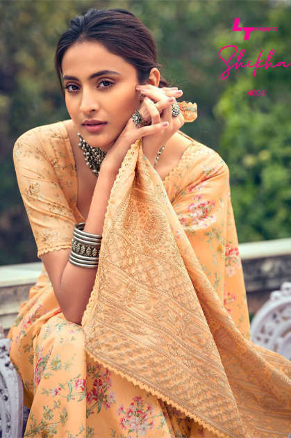 Kashvi Shikha by Lt Fabrics Saree Sari Wholesale Catalog 10 Pcs